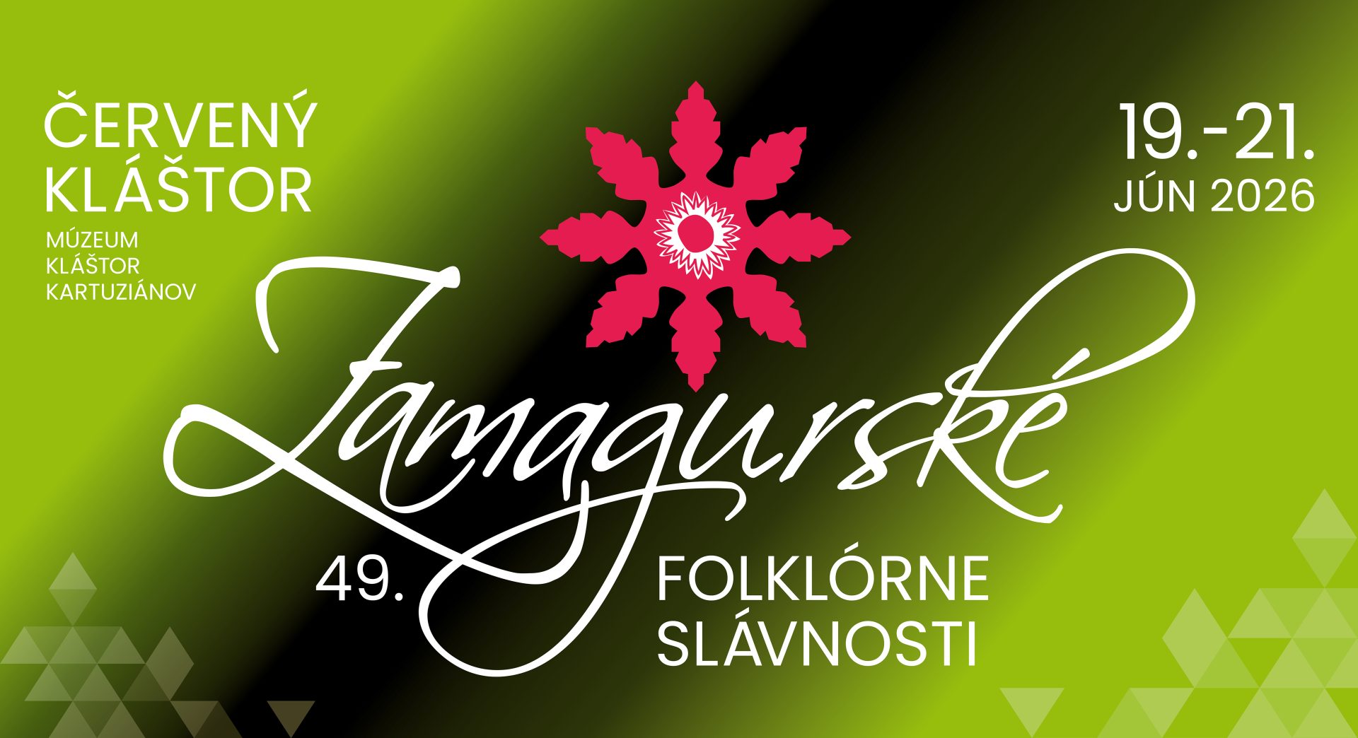 49. Zamagurské folklórne slávnosti 19. - 21.06.2026