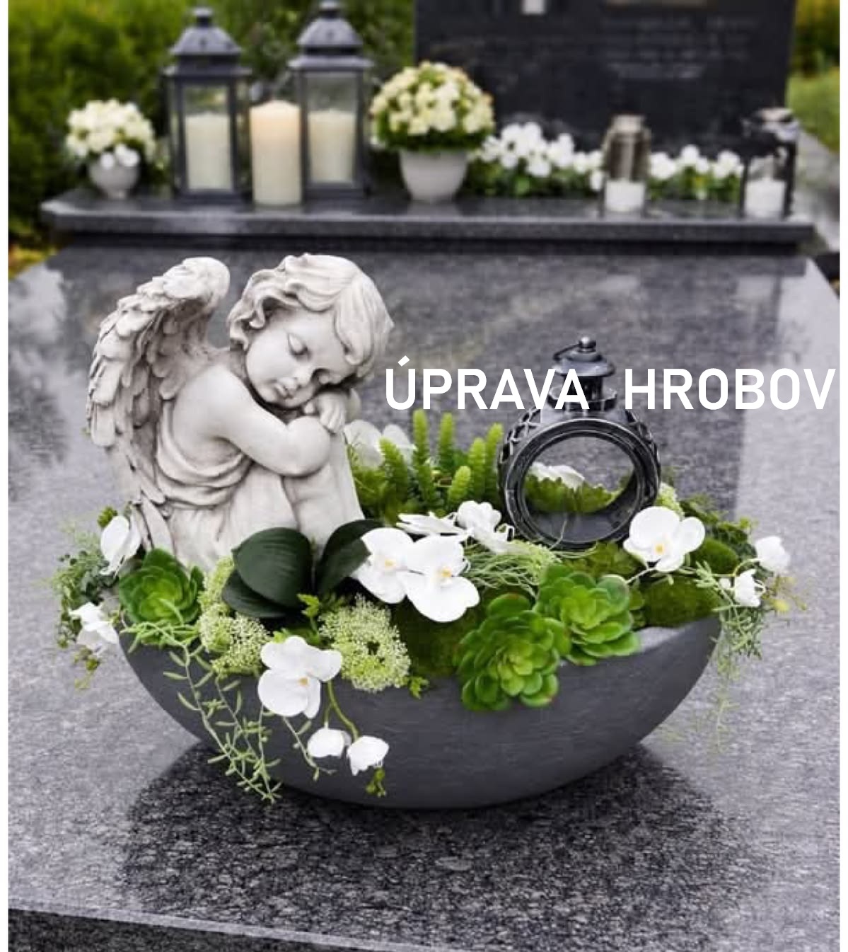 Dušičková výzva pri úprave hrobov - VIAC LÁSKY, MENEJ PLASTOV