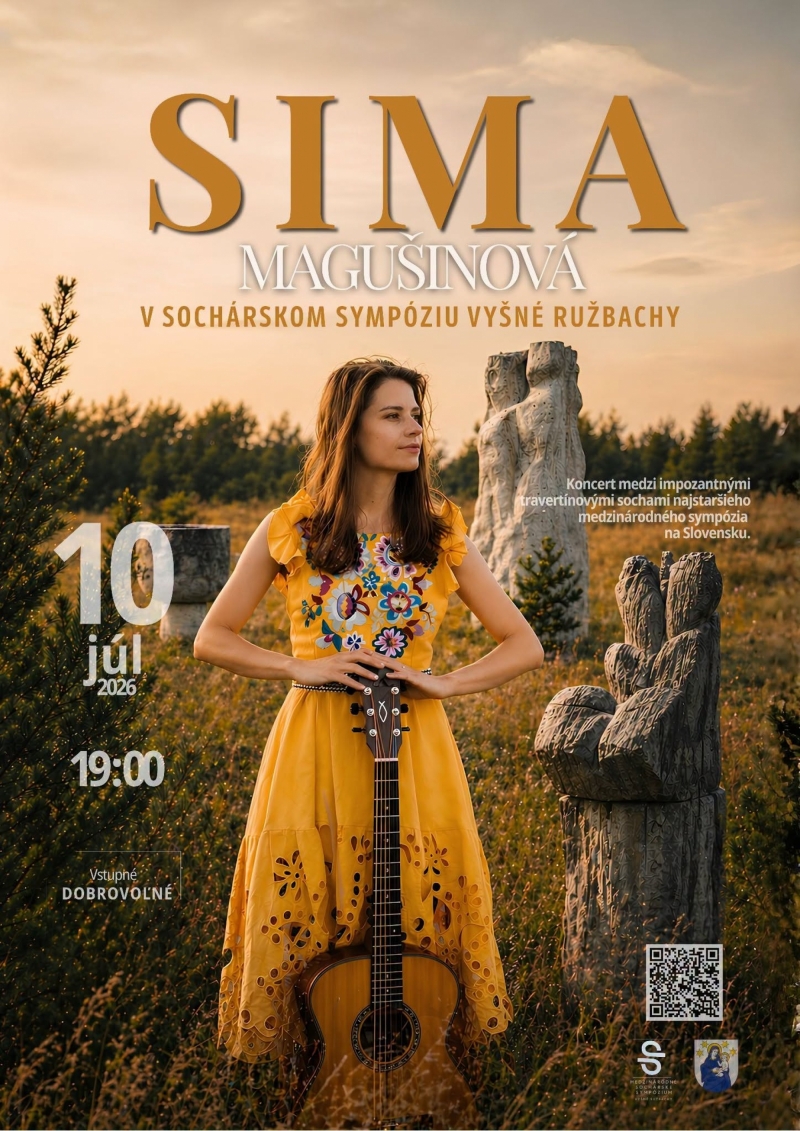 Sima Magušinová 10.07.2026 Vyšné Ružbachy