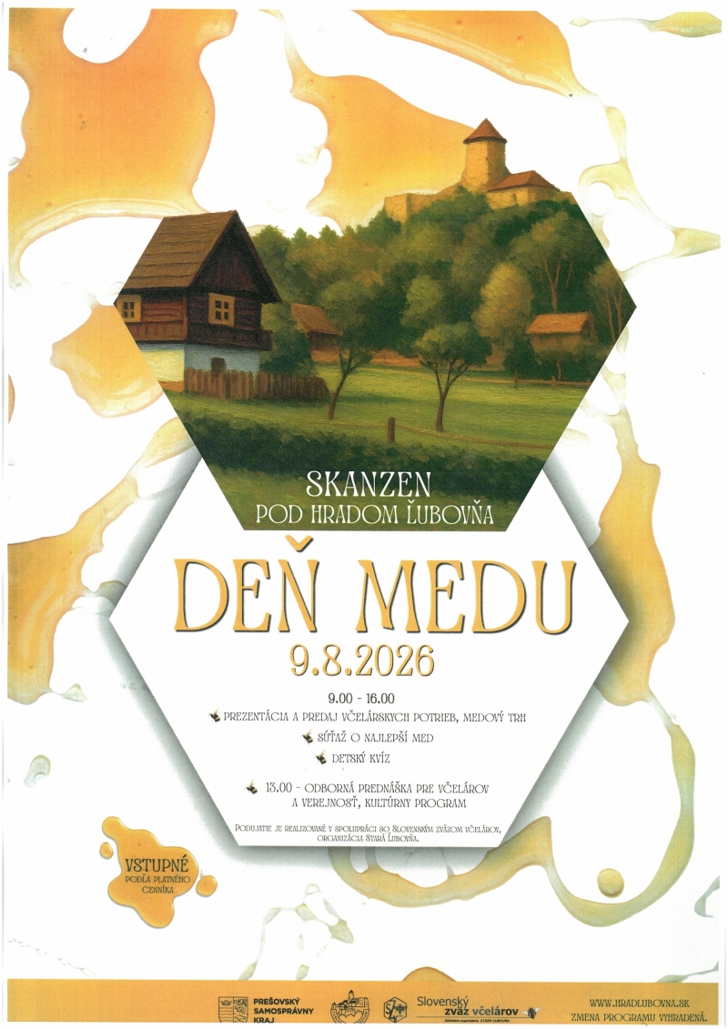 Deň medu 9.8.2026