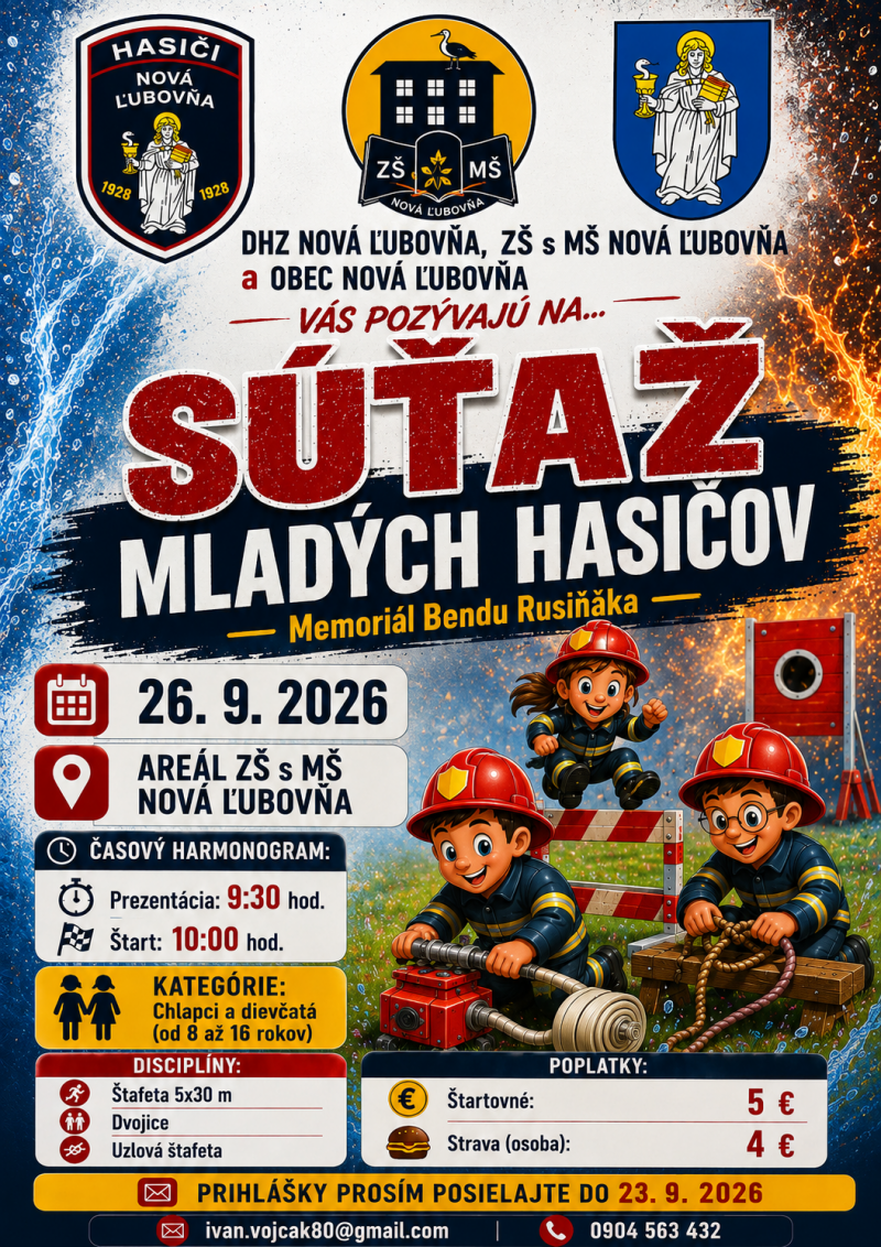 Súťaž mladých hasičov