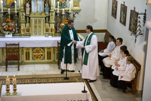 Rozlúčka s pánom kaplánom - Mgr. Róbertom Gurčíkom, 6.7.2014