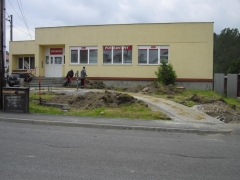 Fotografia: oddychová zóna pri budove Jednoty 