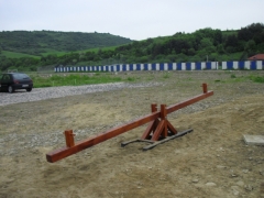 Fotografia: detské ihrisko pri bytovkách