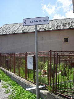 Fotografia: informačné značenie v obci