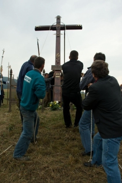 Fotografia: Požehnanie nového kríža na Hombargu 14.9.2012