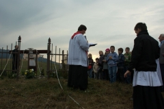 Fotografia: Požehnanie nového kríža na Hombargu 14.9.2012