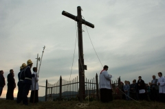 Fotografia: Požehnanie nového kríža na Hombargu 14.9.2012