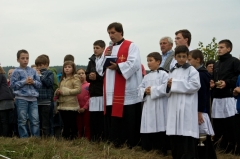Fotografia: Požehnanie nového kríža na Hombargu 14.9.2012