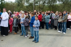 Fotografia: Požehnanie nového kríža na Hombargu 14.9.2012