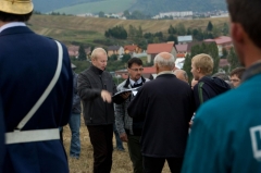 Fotografia: Požehnanie nového kríža na Hombargu 14.9.2012