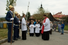 Fotografia: Požehnanie nového kríža na Hombargu 14.9.2012