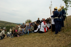Fotografia: Požehnanie nového kríža na Hombargu 14.9.2012
