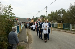 Fotografia: Požehnanie nového kríža na Hombargu 14.9.2012