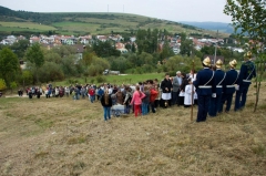 Fotografia: Požehnanie nového kríža na Hombargu 14.9.2012