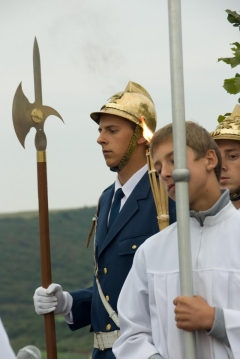 Fotografia: Požehnanie nového kríža na Hombargu 14.9.2012
