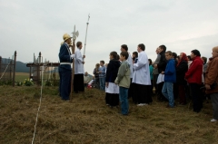Fotografia: Požehnanie nového kríža na Hombargu 14.9.2012