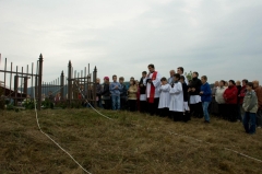 Fotografia: Požehnanie nového kríža na Hombargu 14.9.2012