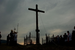 Fotografia: Požehnanie nového kríža na Hombargu 14.9.2012