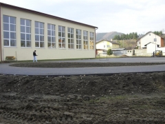 Fotografia: multifunkčné ihrisko v rámci projektu podpory aktivít v oblasti prevencie mládeže