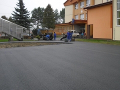 Fotografia: multifunkčné ihrisko v rámci projektu podpory aktivít v oblasti prevencie mládeže