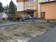 Fotografia: multifunkčné ihrisko v rámci projektu podpory aktivít v oblasti prevencie mládeže