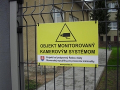 Fotografia: kamerový systém v rámci projektu prevencie kriminality