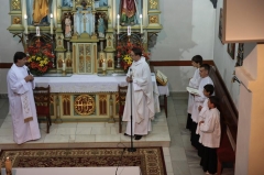 Fotografia: Privítanie pána kaplána Róberta Gurčíka 
