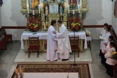 Fotografia: Privítanie pána kaplána Róberta Gurčíka 