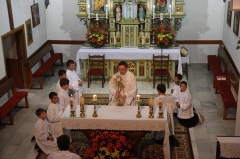 Fotografia: Privítanie pána kaplána Róberta Gurčíka 