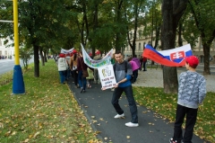 Fotografia: Pochod za život - 22.9.2013 Košice