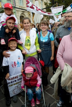 Fotografia: Pochod za život - 22.9.2013 Košice