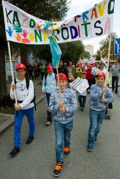 Fotografia: Pochod za život - 22.9.2013 Košice