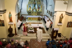 Fotografia: Sv. Mikuláš, biskup z Myry v Novej Ľubovni 6.12.2013