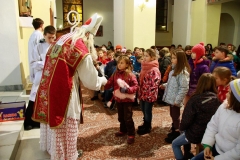 Fotografia: Sv. Mikuláš, biskup z Myry v Novej Ľubovni 6.12.2013