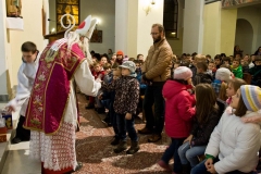 Fotografia: Sv. Mikuláš, biskup z Myry v Novej Ľubovni 6.12.2013