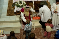Fotografia: Sv. Mikuláš, biskup z Myry v Novej Ľubovni 6.12.2013