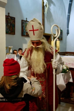 Fotografia: Sv. Mikuláš, biskup z Myry v Novej Ľubovni 6.12.2013
