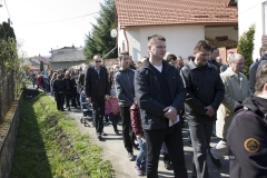 Fotografia: Krížová cesta  obcou - 18.4.2014