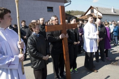 Fotografia: Krížová cesta  obcou - 18.4.2014