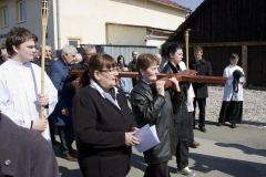 Fotografia: Krížová cesta  obcou - 18.4.2014