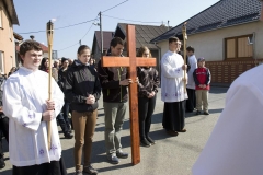 Fotografia: Krížová cesta  obcou - 18.4.2014