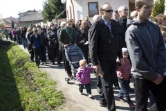 Fotografia: Krížová cesta  obcou - 18.4.2014
