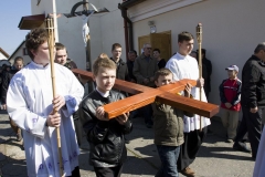 Fotografia: Krížová cesta  obcou - 18.4.2014