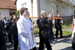 Fotografia: Krížová cesta  obcou - 18.4.2014