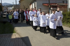 Fotografia: Krížová cesta  obcou - 18.4.2014