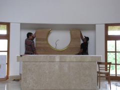 Fotografia: Socha Pána Ježiša v Dom nádeje (6/2014)