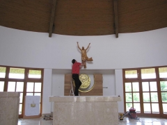 Fotografia: Socha Pána Ježiša v Dom nádeje (6/2014)