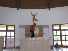 Fotografia: Socha Pána Ježiša v Dom nádeje (6/2014)