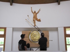 Fotografia: Socha Pána Ježiša v Dom nádeje (6/2014)